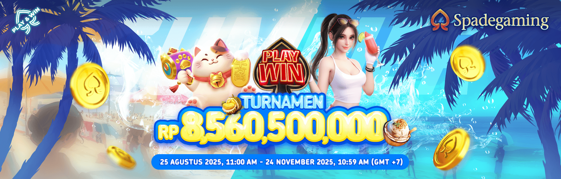 SPADEGAMING - PLAY &amp; WIN TOURNAMENT